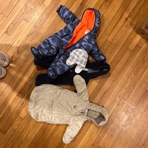 Baby winter bunting bundle